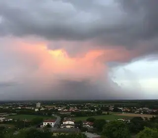 alerta amarelo de tempestade