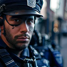 segurança na festa de 82 anos de Apucarana