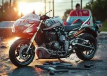 acidente de motocicleta