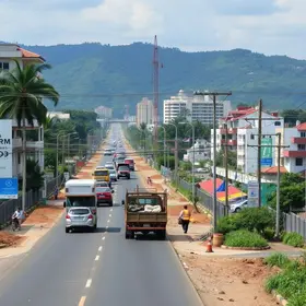 obras na Avenida Brasil