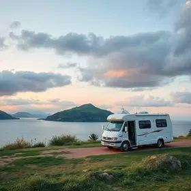caravana de motorhomes