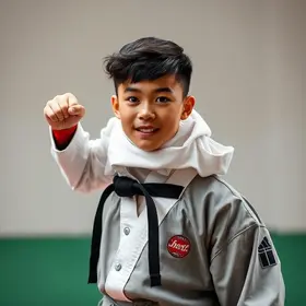 atleta de taekwondo