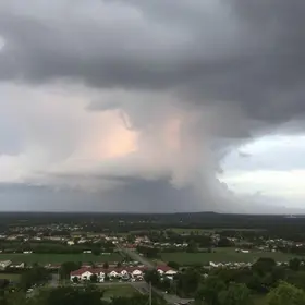 alerta amarelo de tempestade