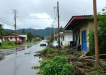 consertos de estragos do temporal