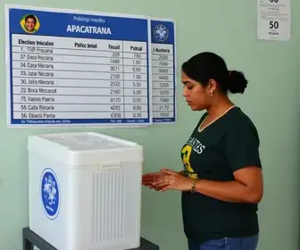 votação em Apucarana